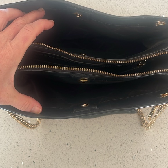 Michael Kors Classic Chevron Quilted Leather Tote - Picture 11 of 15